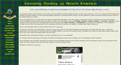 Desktop Screenshot of kennedysociety.com